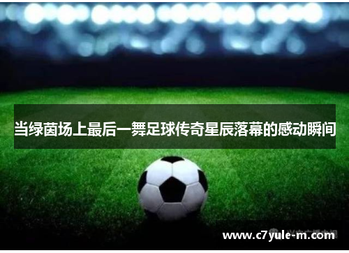当绿茵场上最后一舞足球传奇星辰落幕的感动瞬间